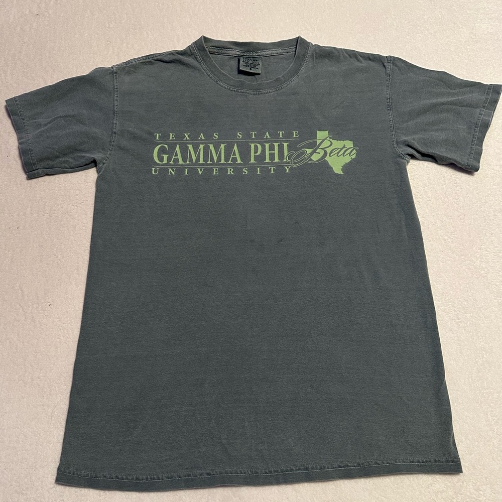 Texas State sorority comfort colors t shirt